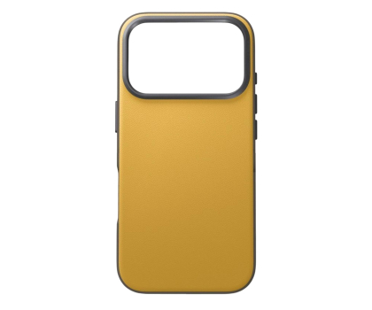 Etui / obudowa na smartfona Uniq Lyden DS do iPhone 17 Pro Magclick Charging żółto-szary